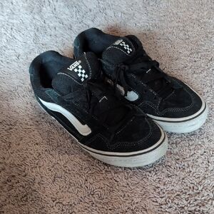 Vans Black and White Sneakers